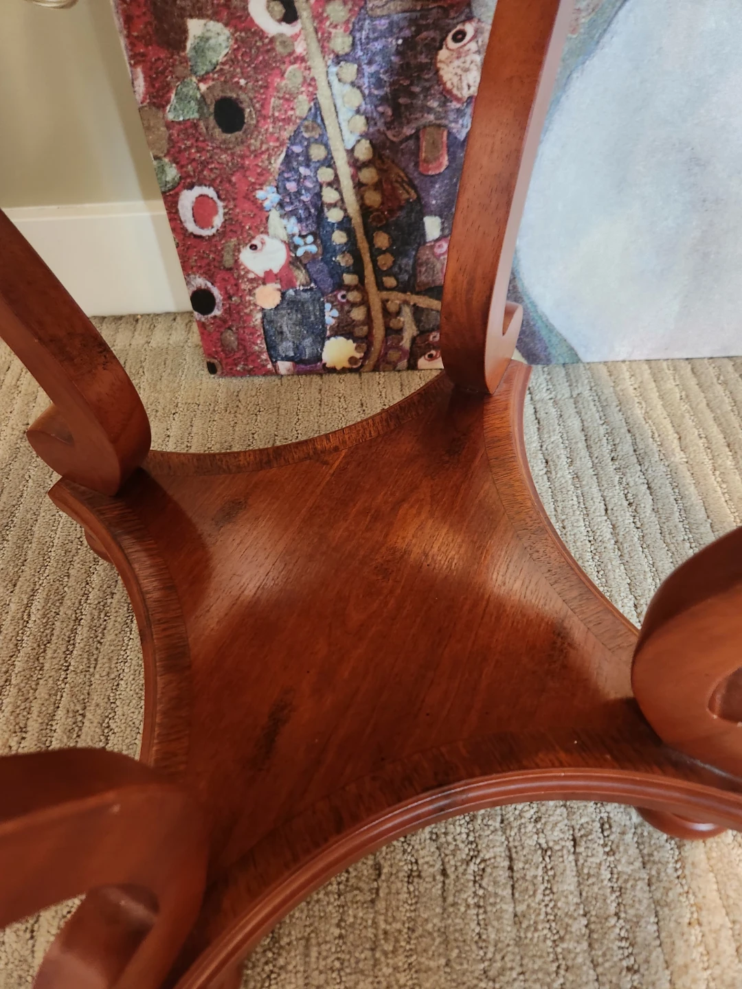 LOVELY Octagonal PEDESTAL table is strudy and stylish! - photo 3