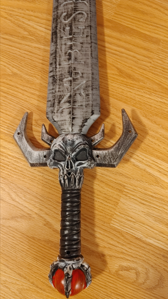 Skull Handle Toy Sword - photo 2