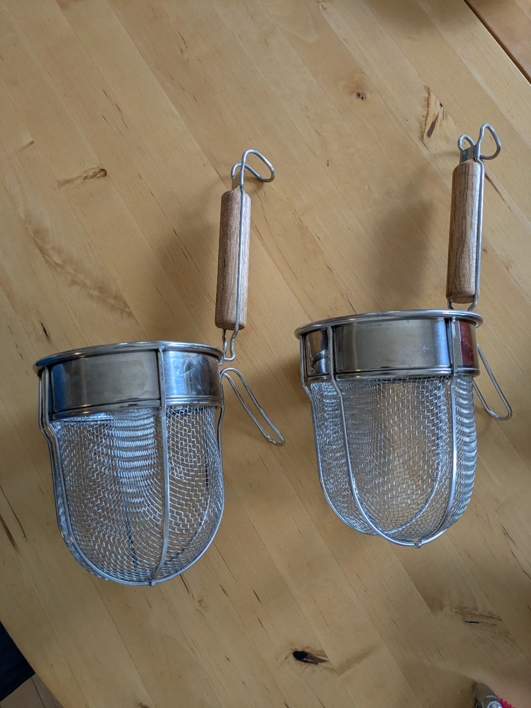 Stainless Steel Noodle Strainers (Set of 2)