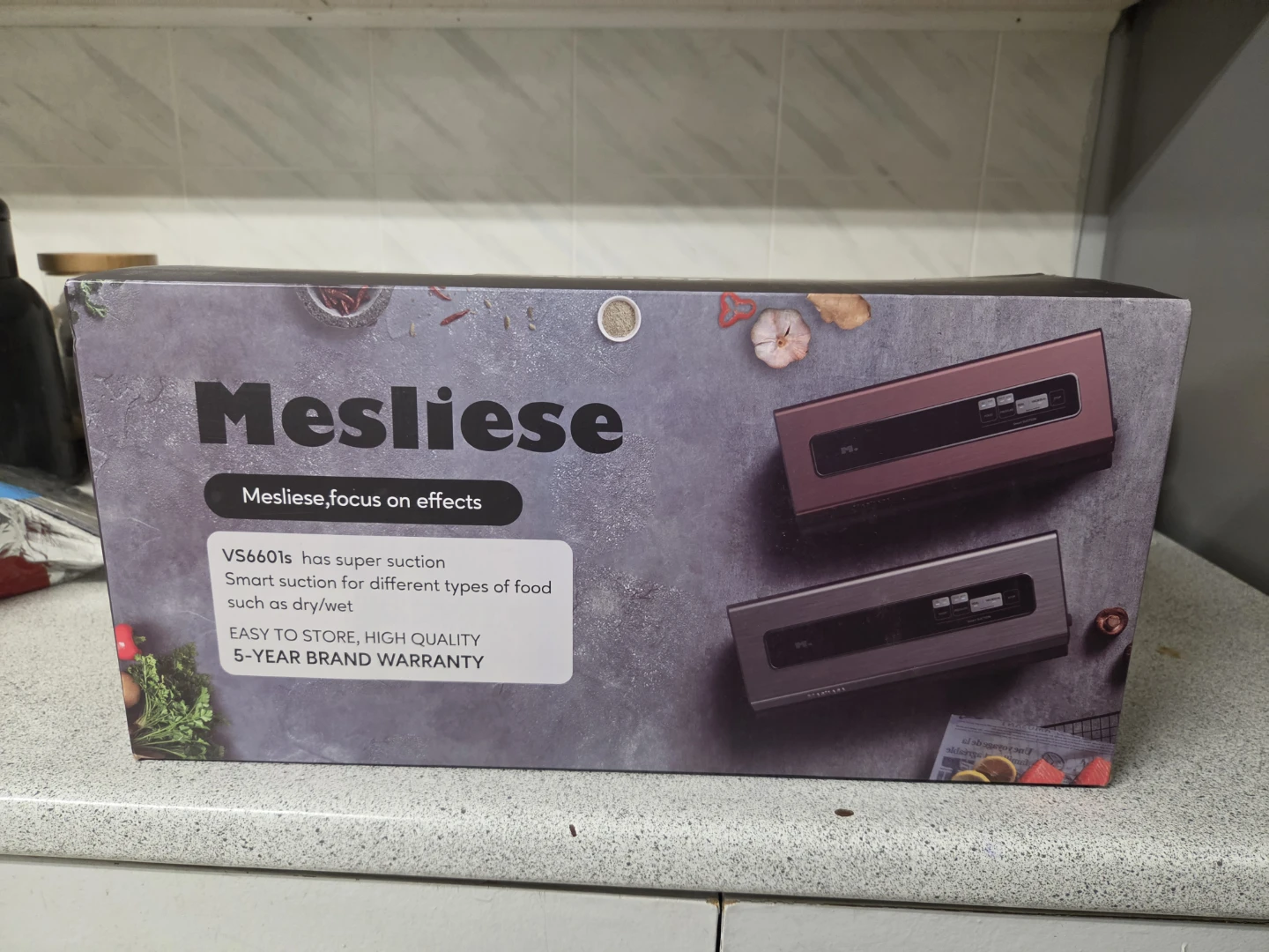 Mesliese VS6601s Vacuum Sealer Machine - photo 2