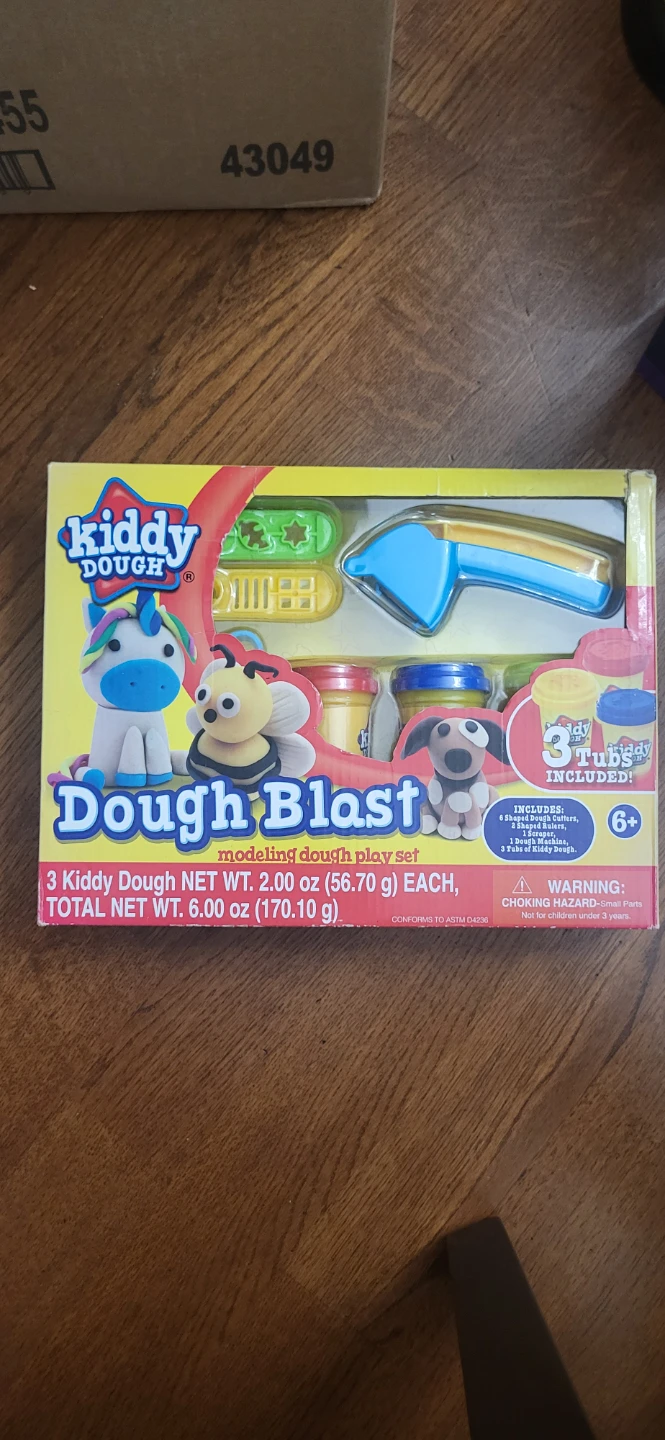 Kiddy Dough Dough Blast Modeling Dough Play Set