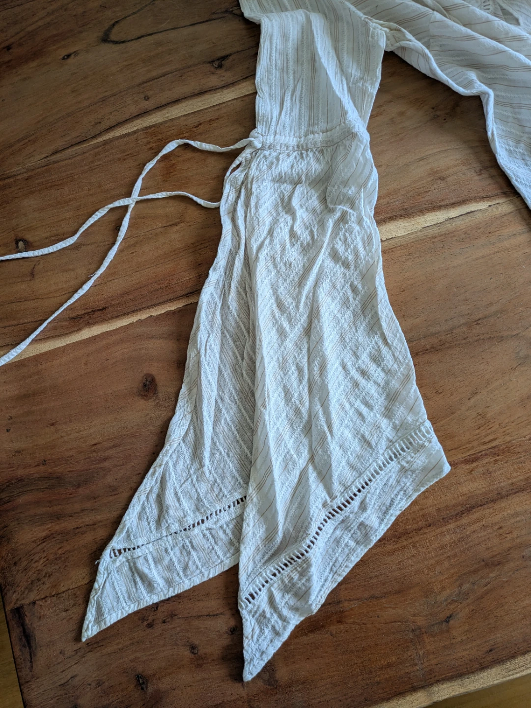 NAF NAF White Bell Sleeve Blouse - photo 2