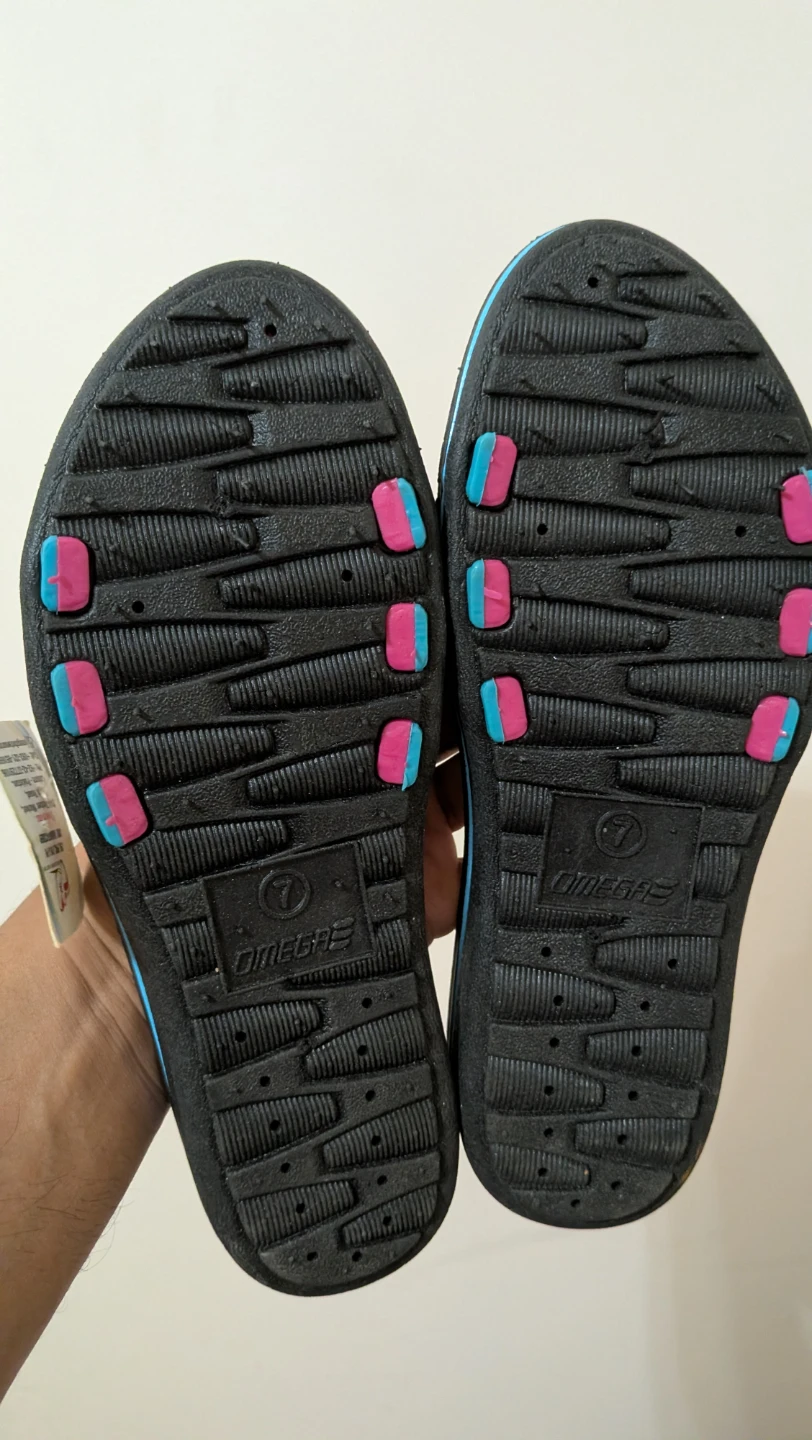 Omega+ Slide Sandals Pink/Blue - photo 2