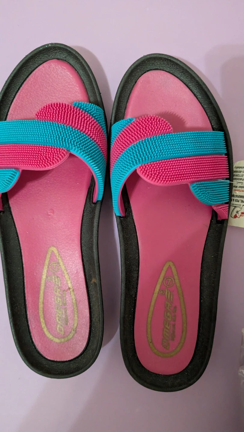 Omega+ Slide Sandals Pink/Blue - photo 3