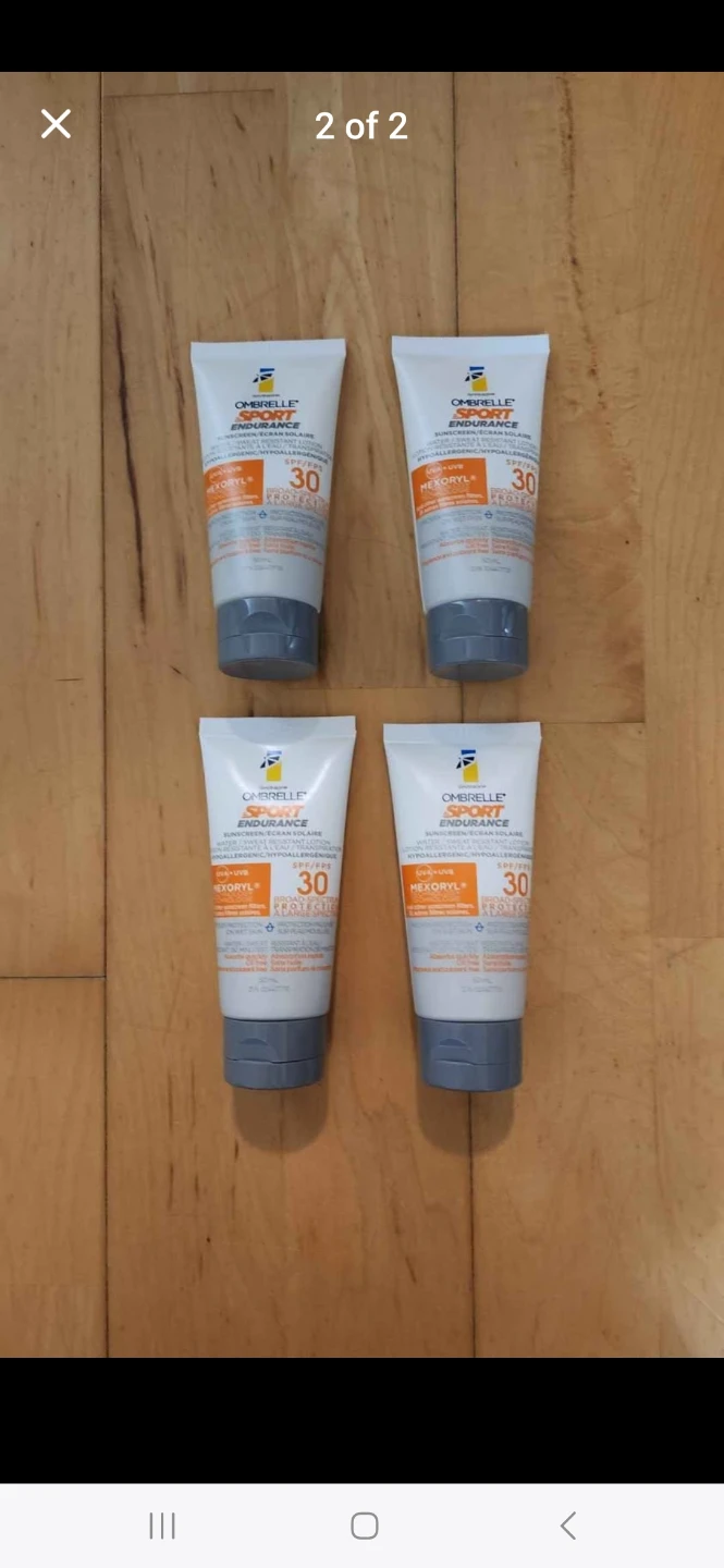 Garnier Sport Endurance SPF 30 Sunscreen Lotion Samples - photo 2