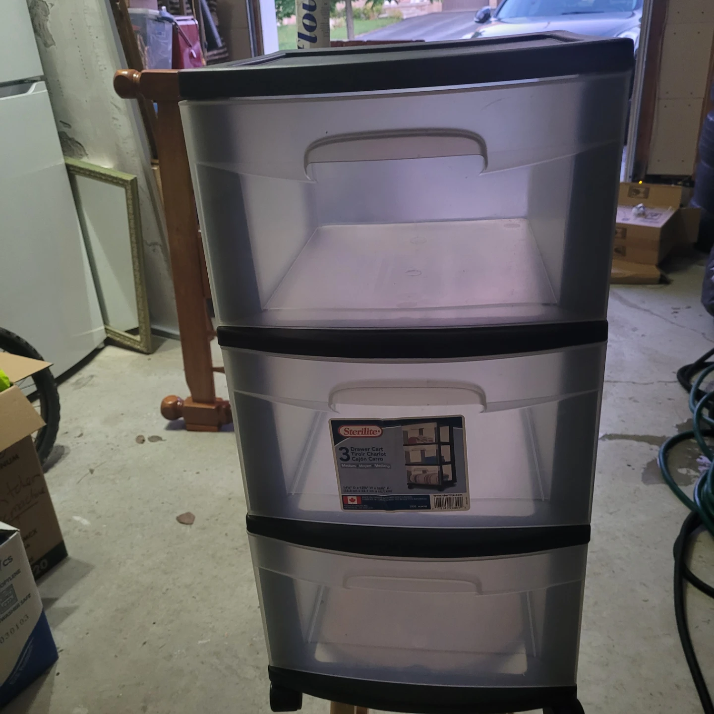Sterilite 3 Drawer Cart