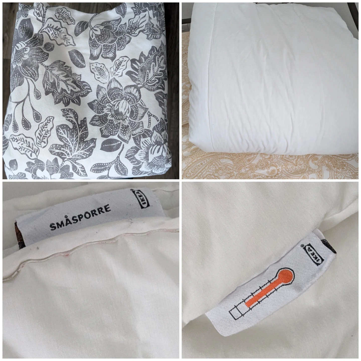 IKEA SMÅSPORRE Duvet/with covers/2 pillow cover