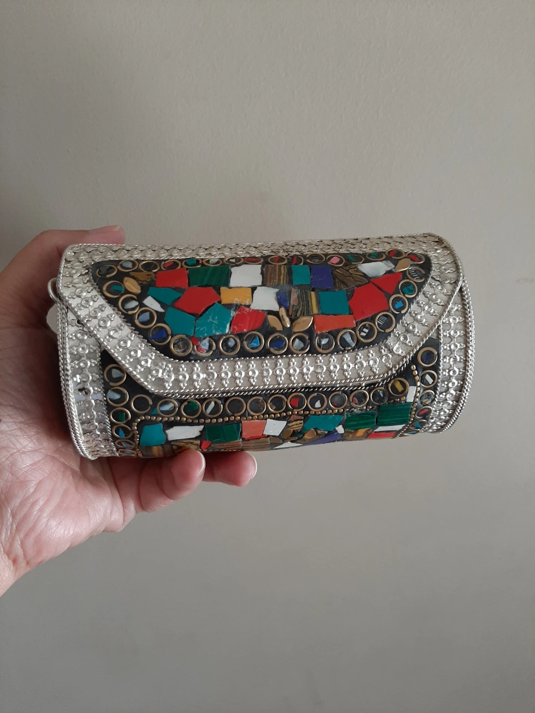 Mosaic Clutch Bag