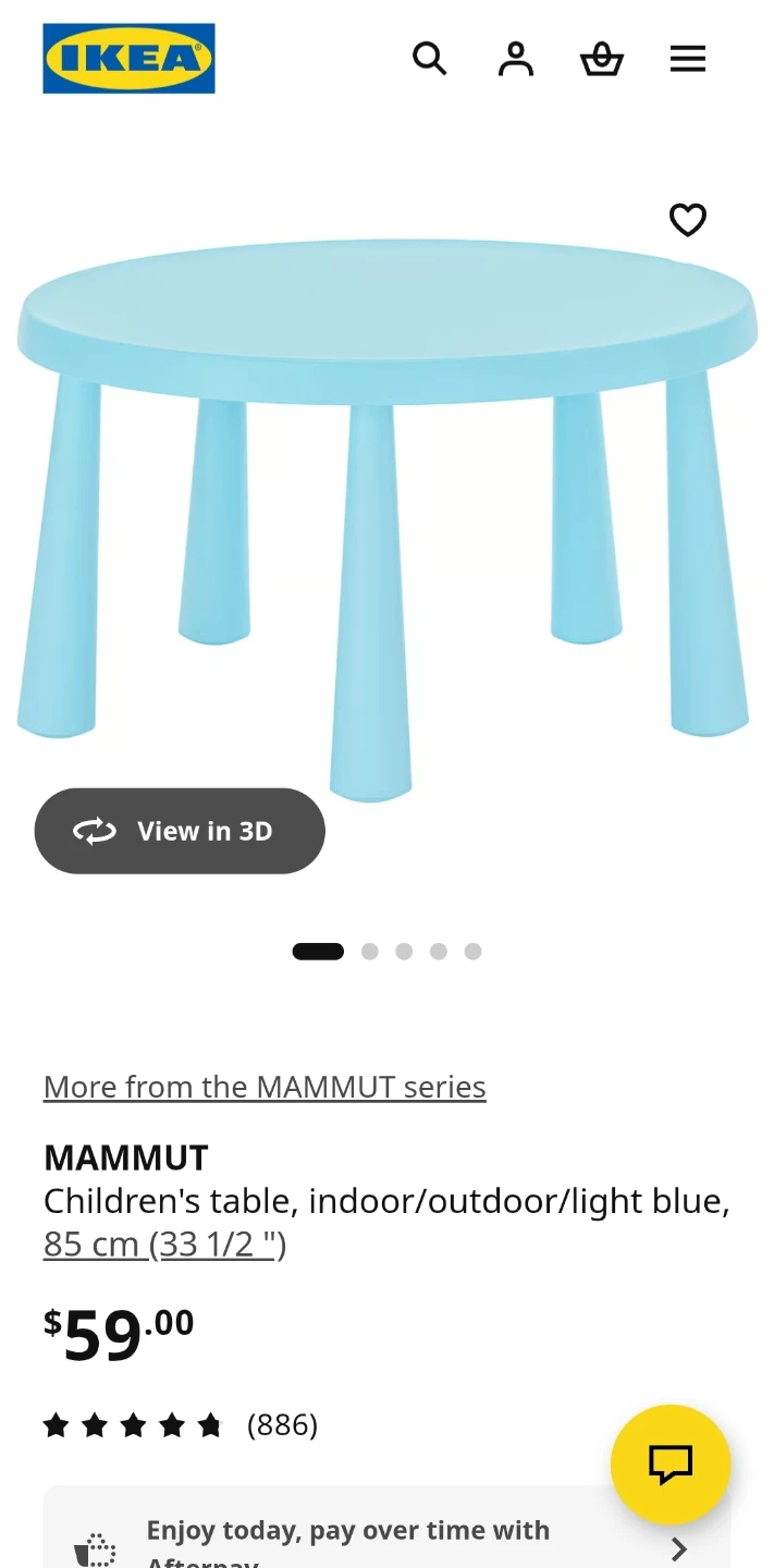 IKEA Mammut Children's Table - Green - photo 2