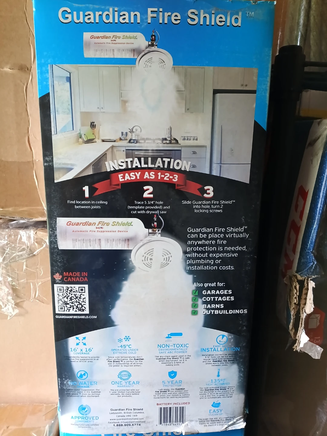 Guardian Fire Shield Automatic Fire Suppression Device - photo 2