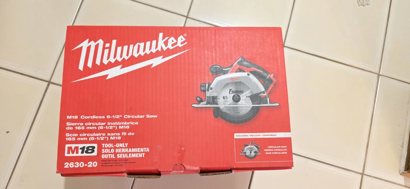 Milwaukee M18 Cordless 6-1/2" Circular Saw 2630-20