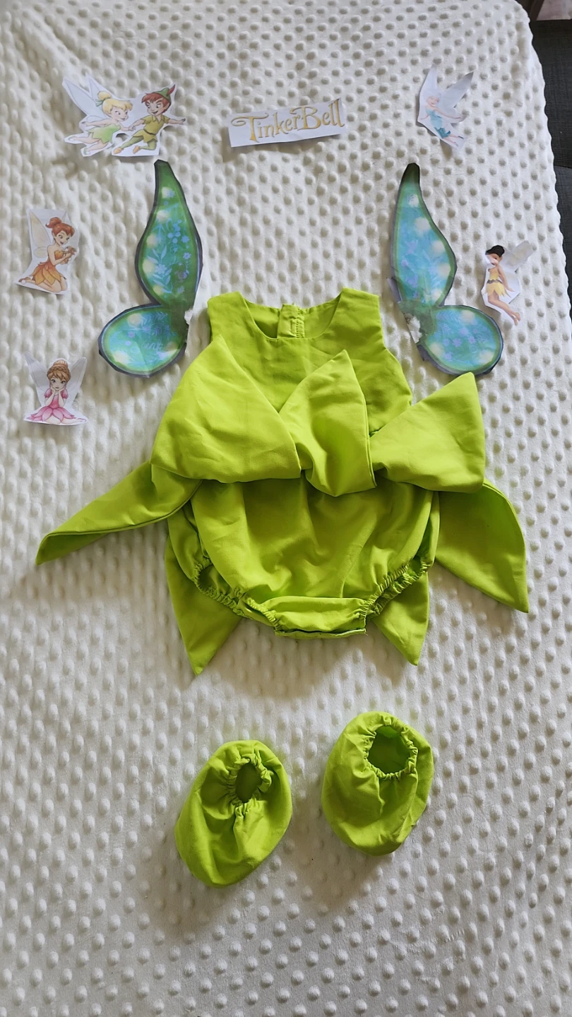 Tinkerbell Fairy Costume Outfit - photo 3