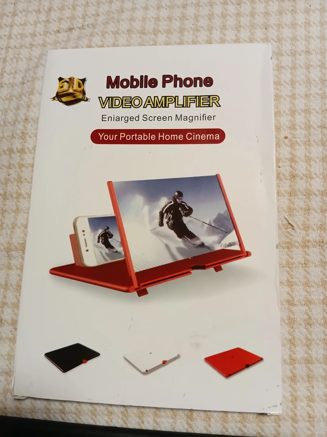 2 Mobile Phone Video Amplifier Screen Magnifier