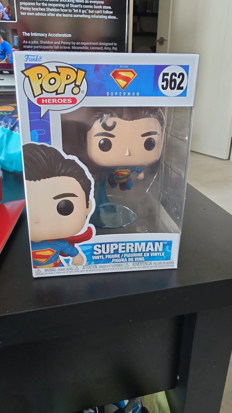 Funko Pop! Heroes Superman Vinyl Figure #562