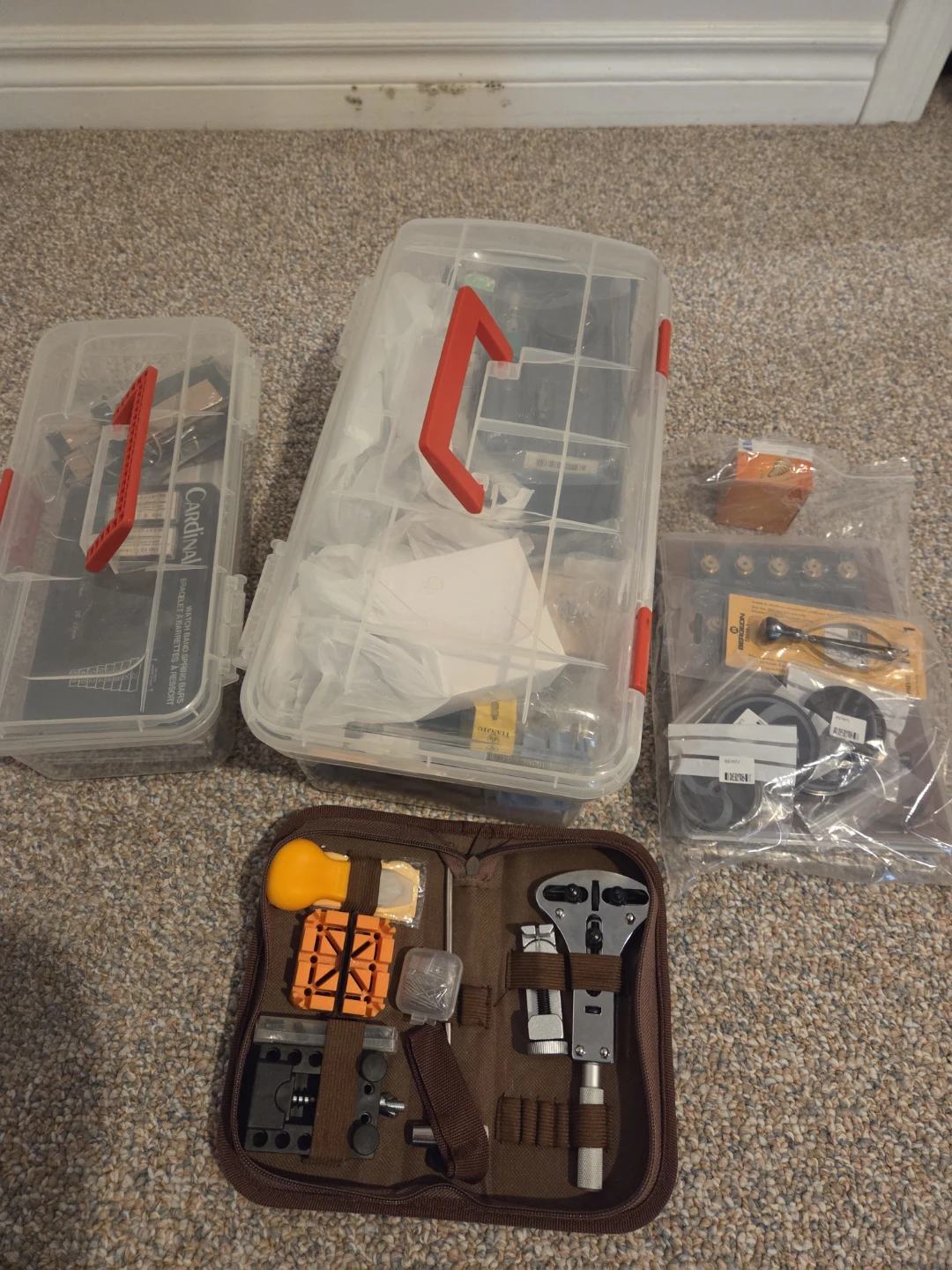 Cardinal Watch Band Spring Bar Assortment & Watch Repair Kit