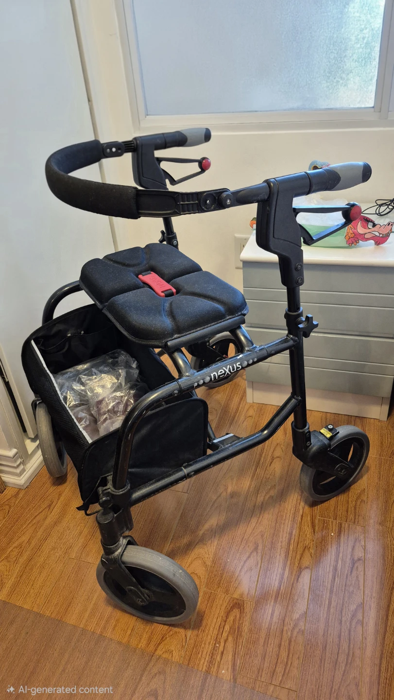 Nexus Rollator Walker with Seat