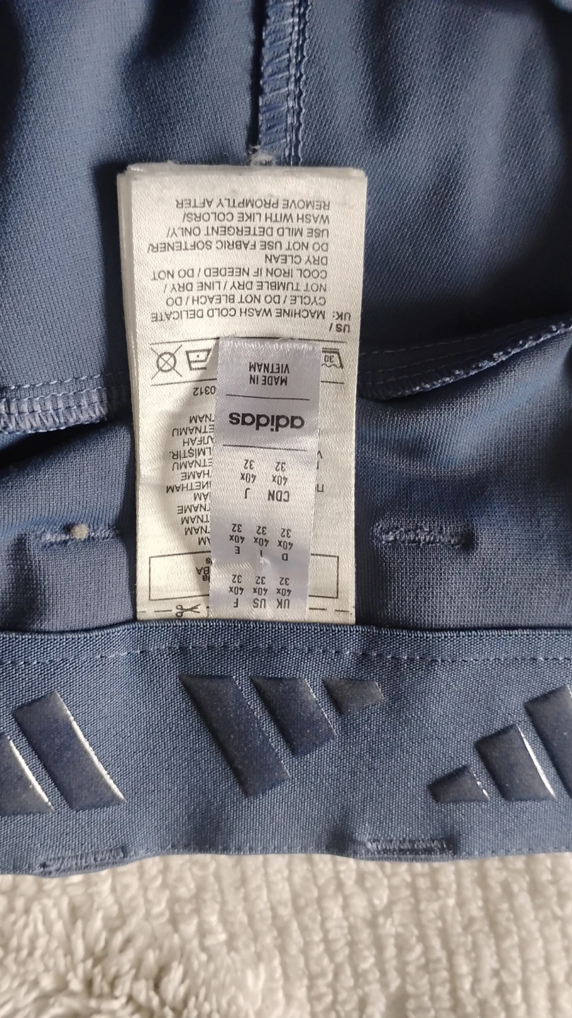 Adidas Blue Athletic Pants/golf - photo 2