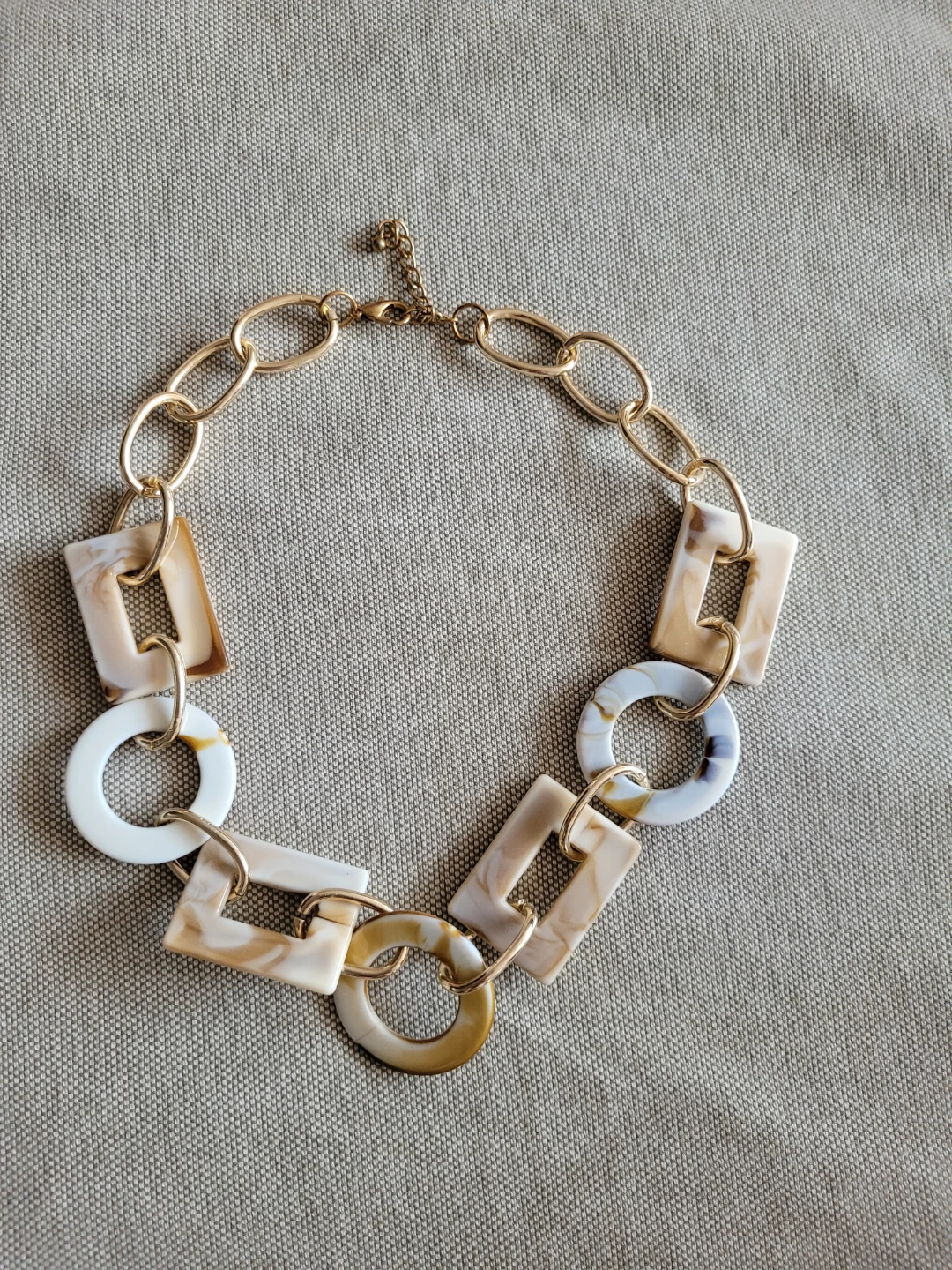 Chunky Mixed Media Necklace