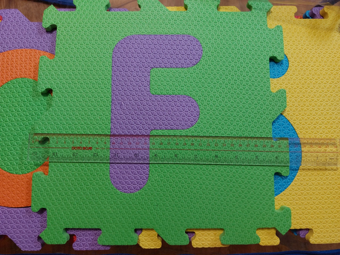 Foam Letter Puzzle Play Mat Set - photo 2