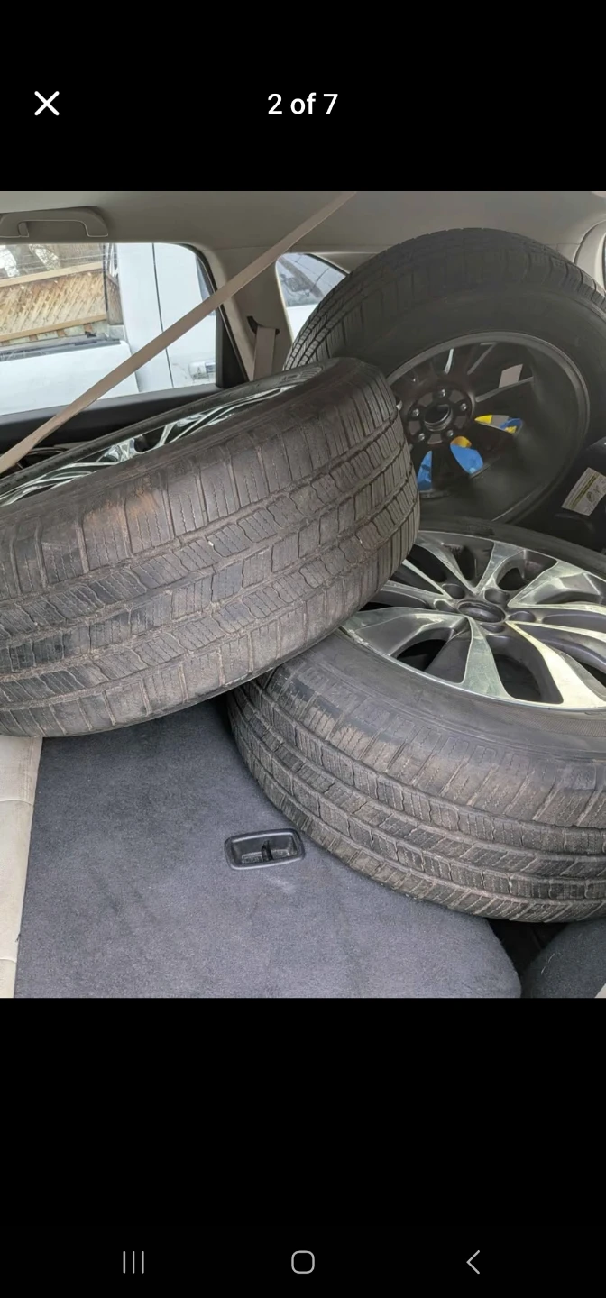 Michelin 245/55R19 Tires with Rims O.B.O - photo 2
