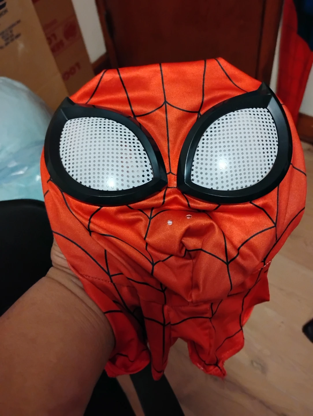 Spider-Man Costume & Mask size extra small - photo 3