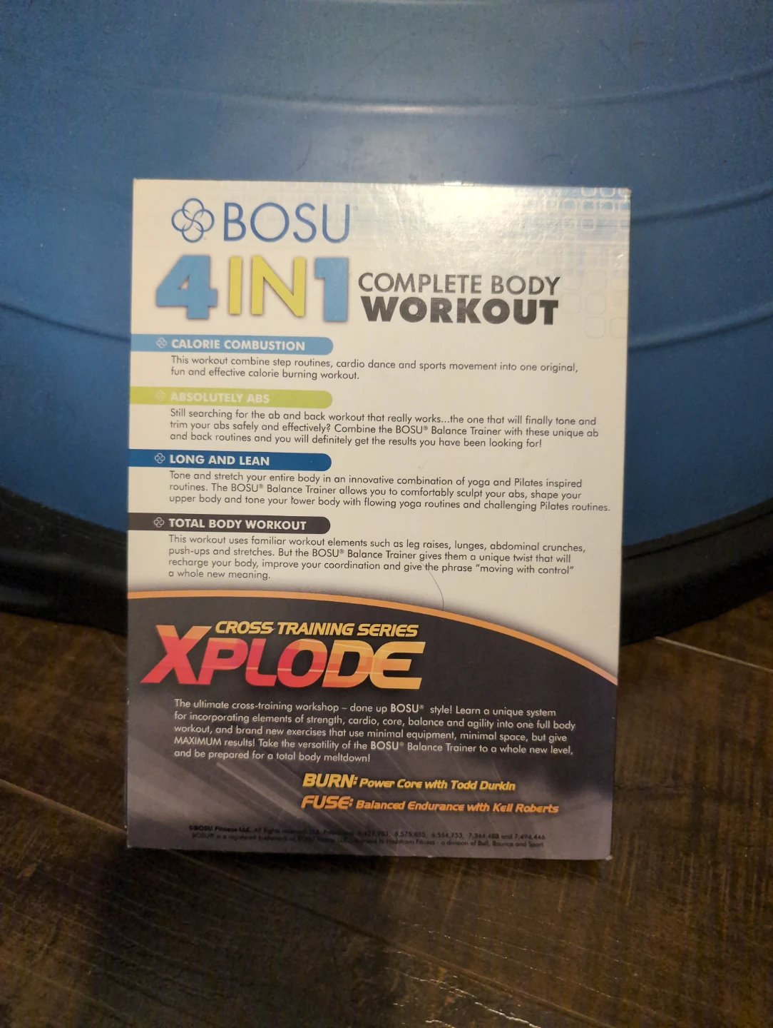 BOSU Balance Trainer and 55cm Exercise Ball+ - photo 3