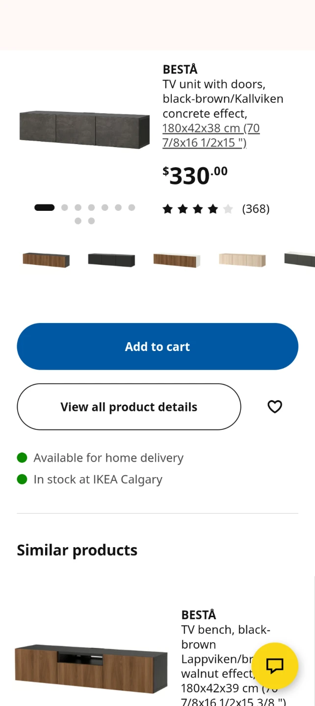 IKEA BESTÅ TV unit