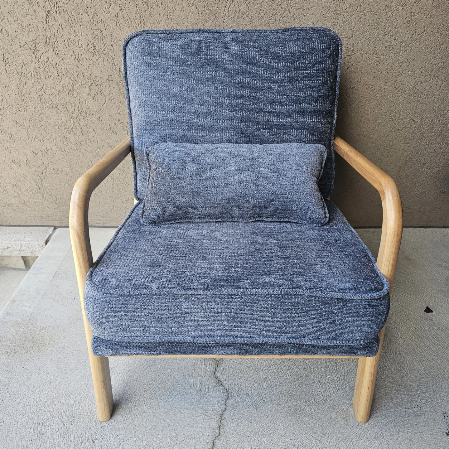 Colamy mid-century Accent Chair with Wood Frame - photo 3