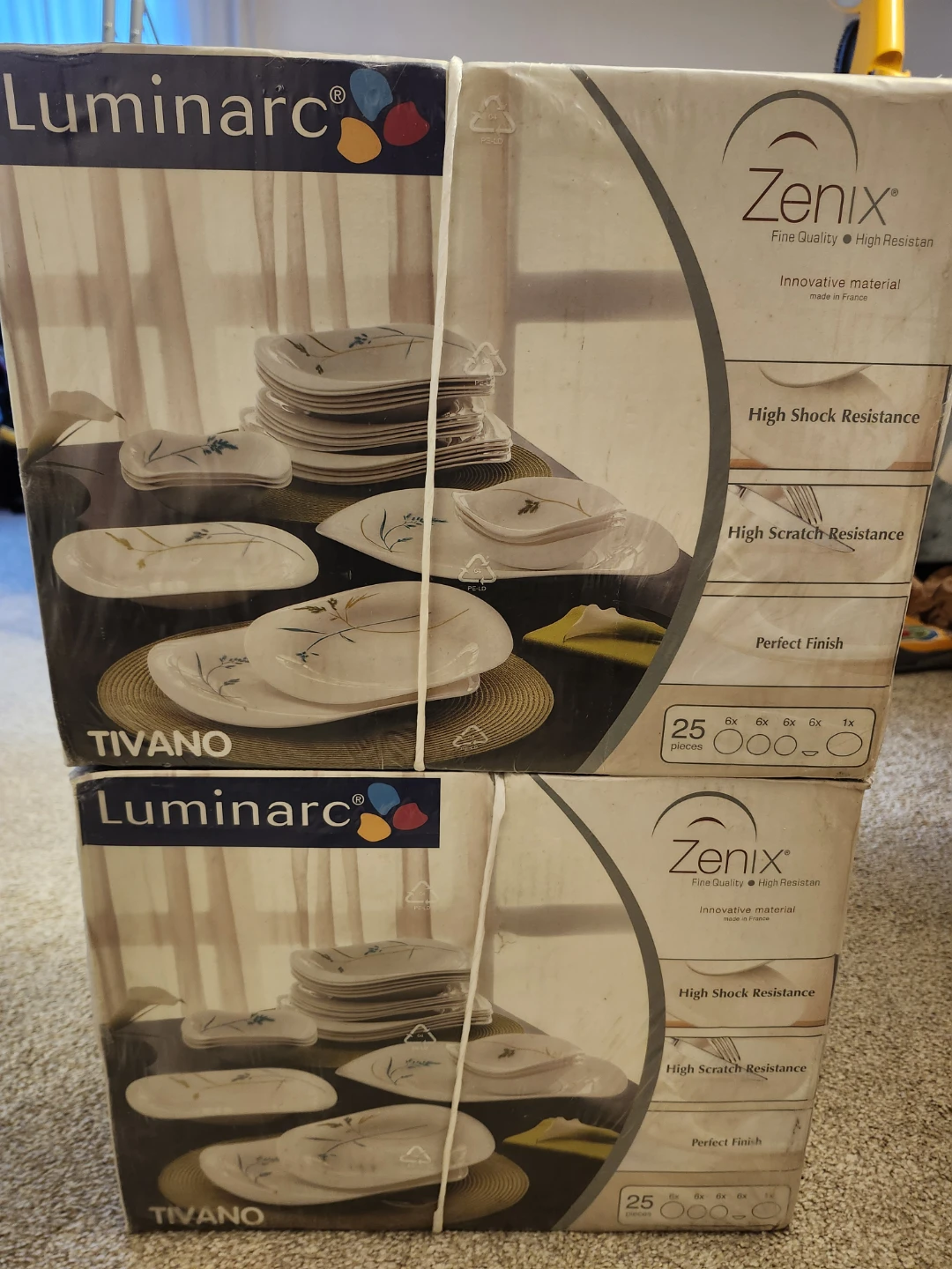 Luminarc Zenix Tivano 25 Piece Dinnerware Set