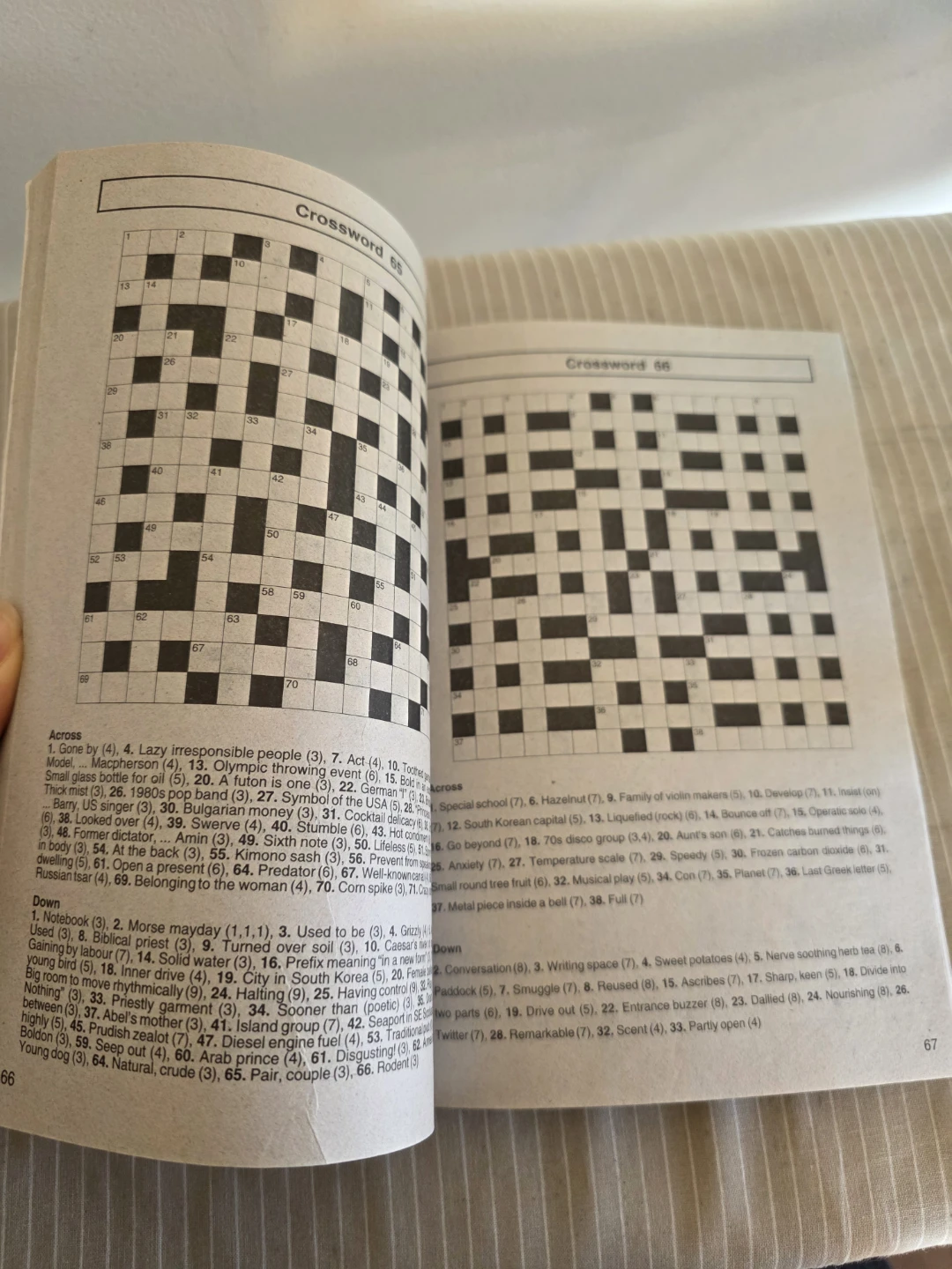 Crosswords puzzle book - photo 2