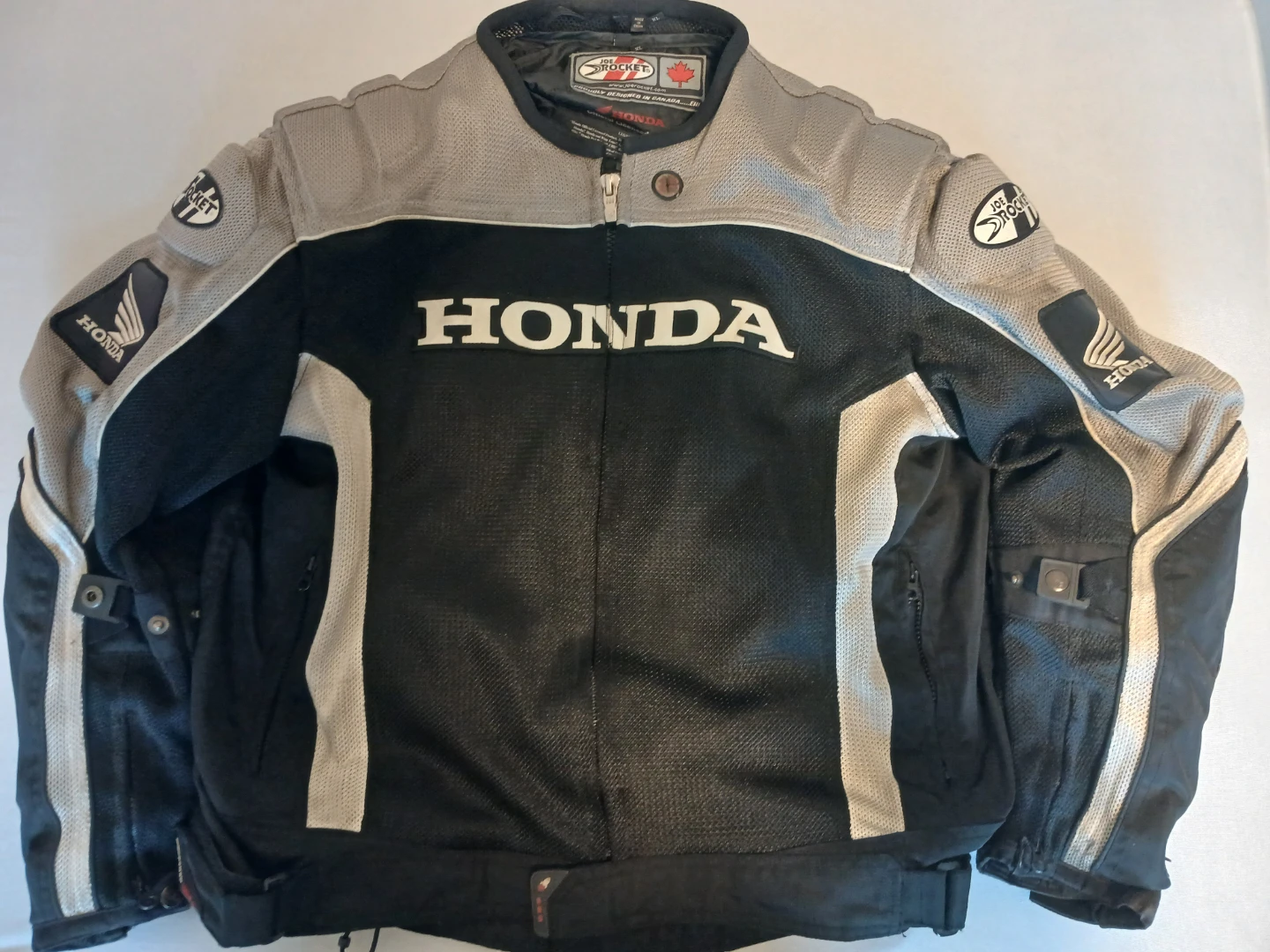 Official Joe Rocket X Honda Motorcycle Jacket W liner & Armour