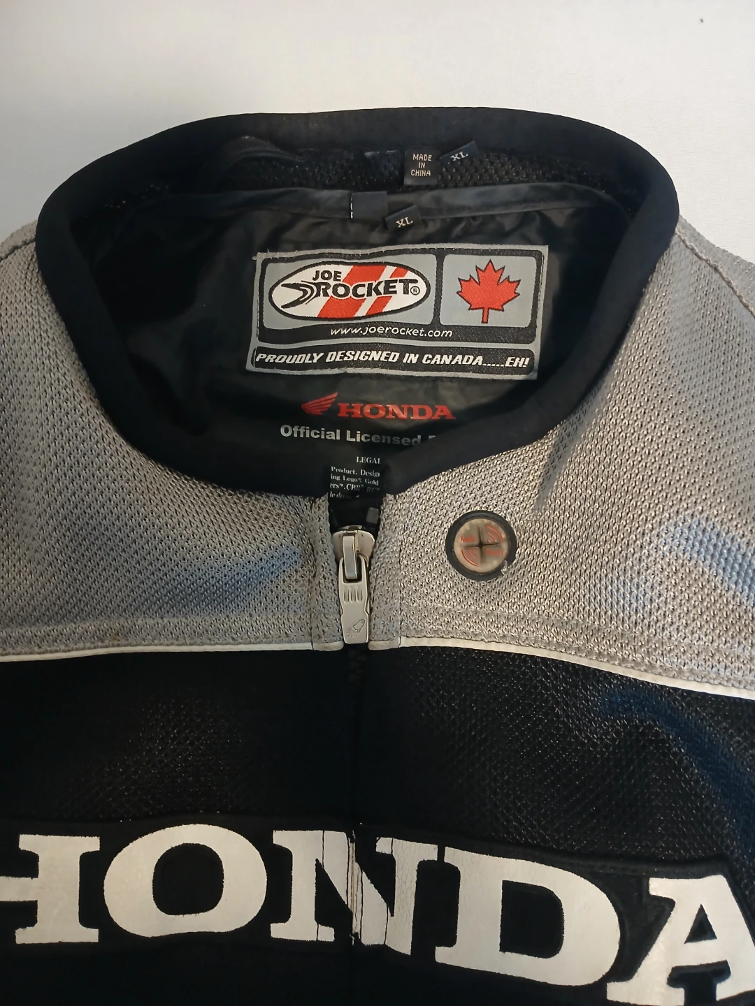 Official Joe Rocket X Honda Motorcycle Jacket W liner & Armour - photo 5
