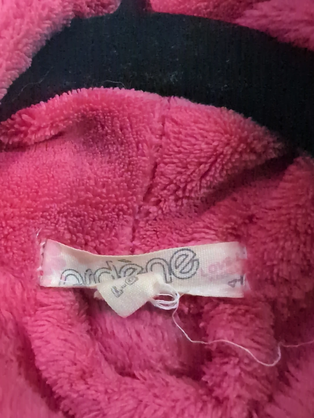 Ardene Pink Fleece Robe Size large - photo 2