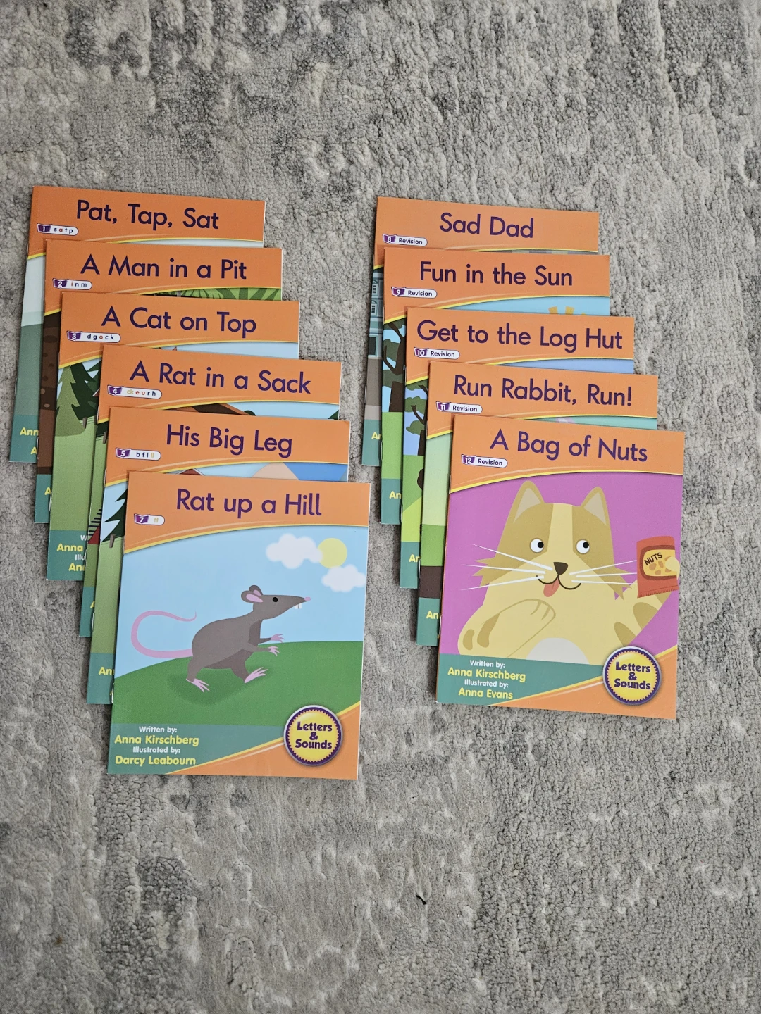 Junior Learning Letters and Sounds Phase 2 Readers (6 Books)