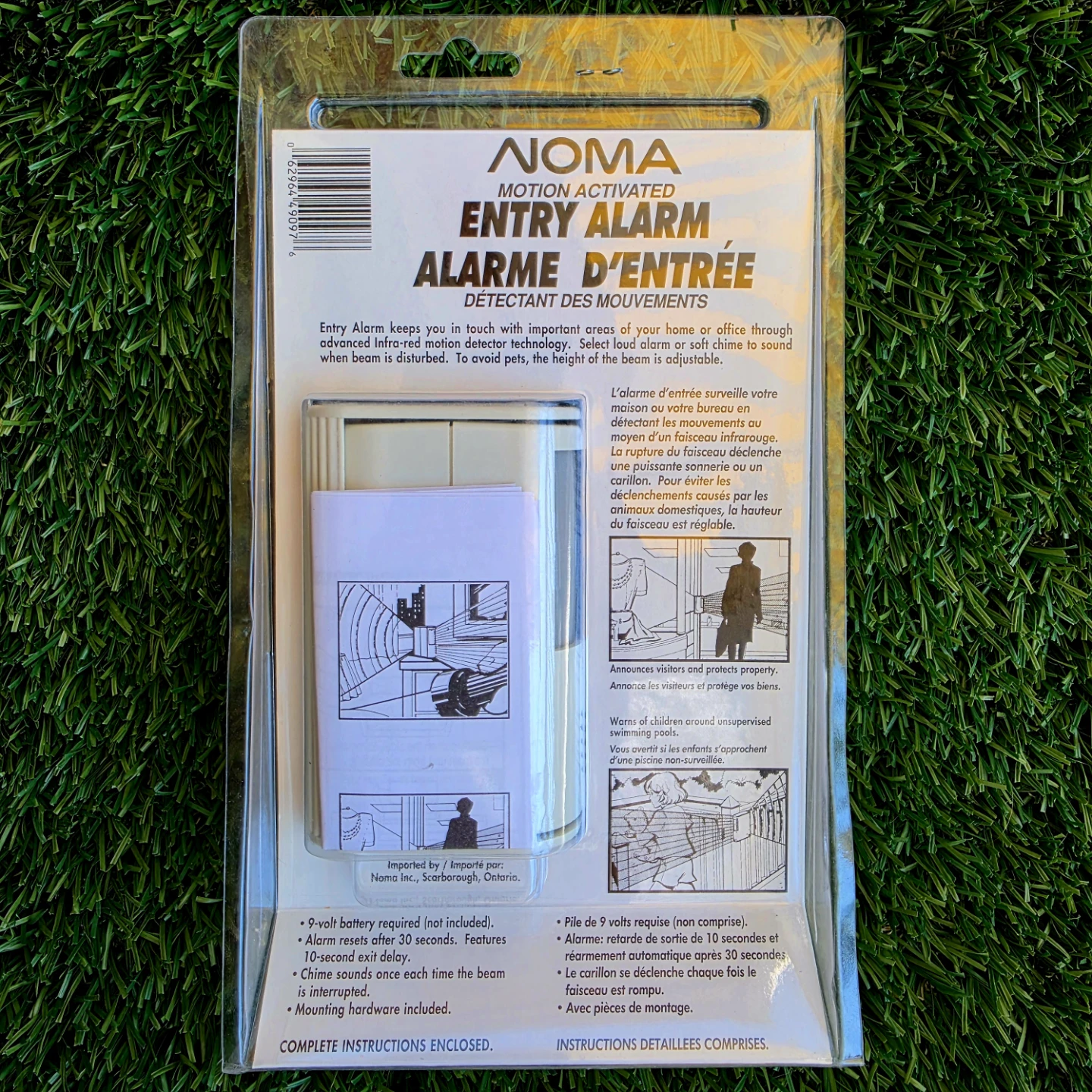 Travel, Dorm or Home Security Noma Motion Activated Alarm - photo 2