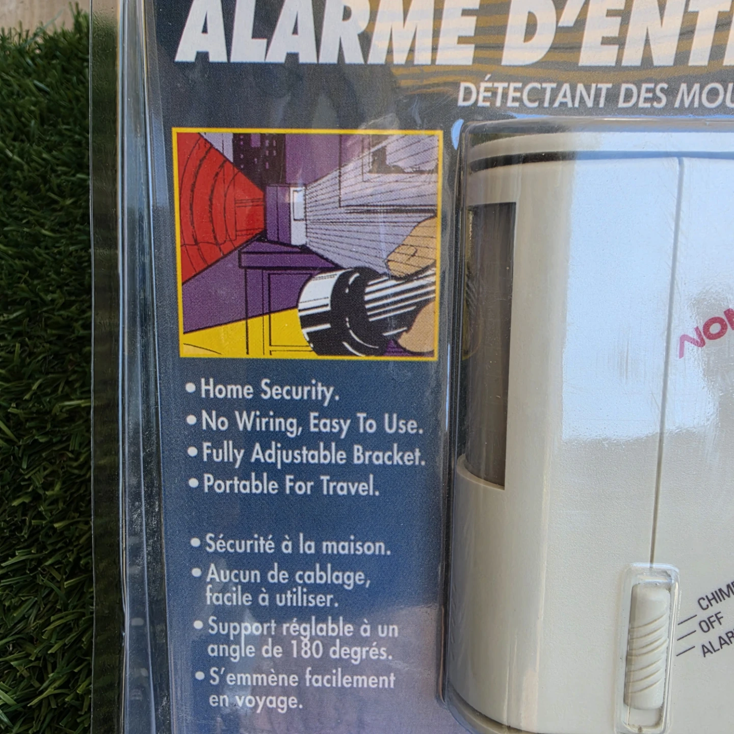 Travel, Dorm or Home Security Noma Motion Activated Alarm - photo 3