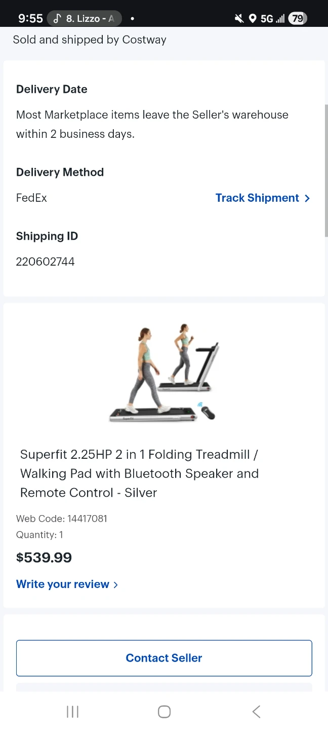 SuperFit 2.25HP 2 in 1 Folding Treadmill / Walking Pad - photo 3
