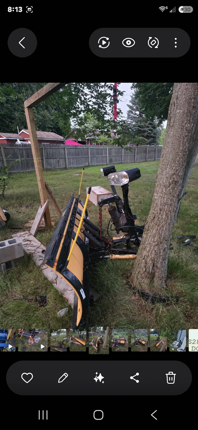 Snow Plow Assembly with Lights - photo 2