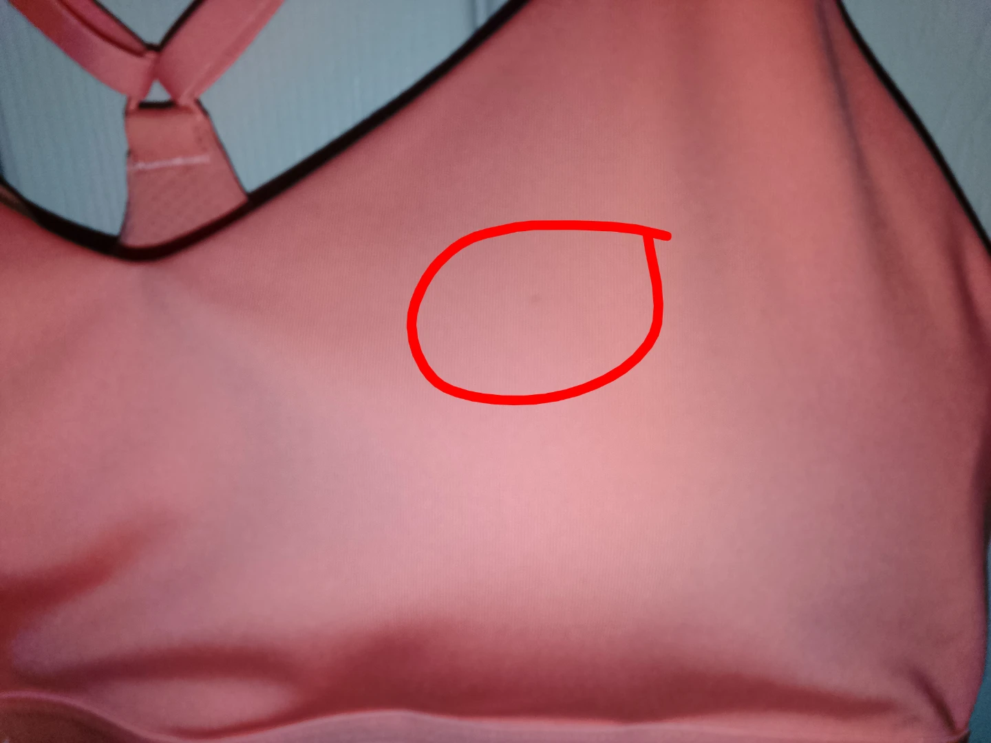 Nike Sports Bra Peach Pink MEDIUM FREE - photo 2