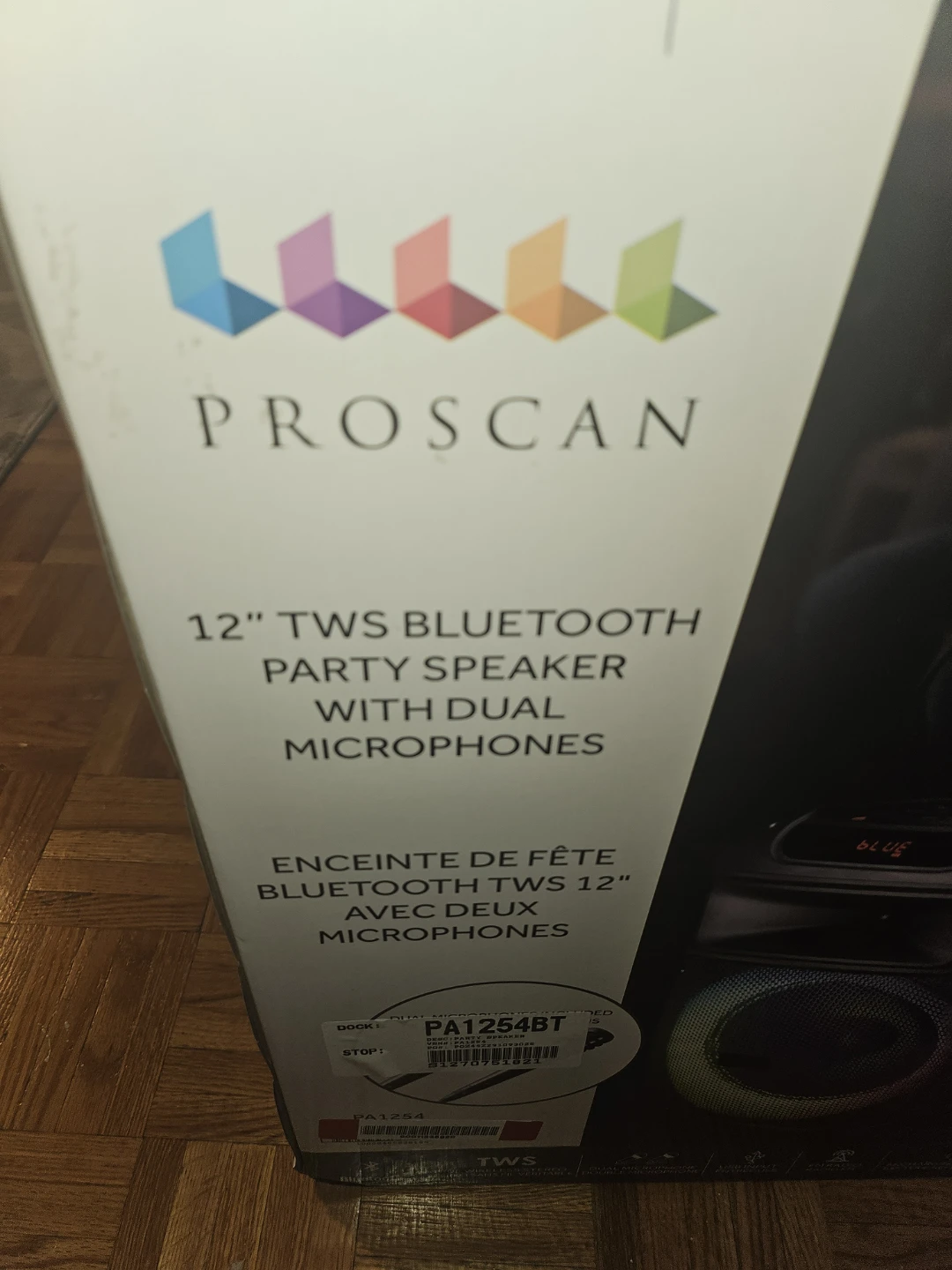 PROSCAN 12" TWS Bluetooth Party Speaker with Dual Microphones - photo 3