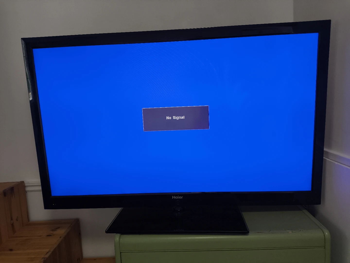 Selling a 55" Haier LED TV in excellent working condition.