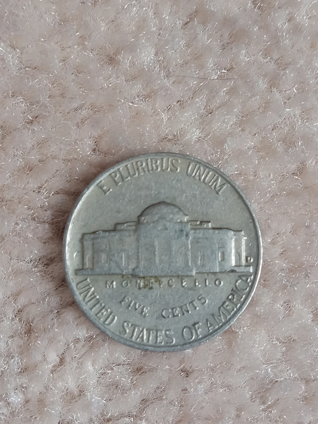 1961 Jefferson Five Cent Coin - photo 3