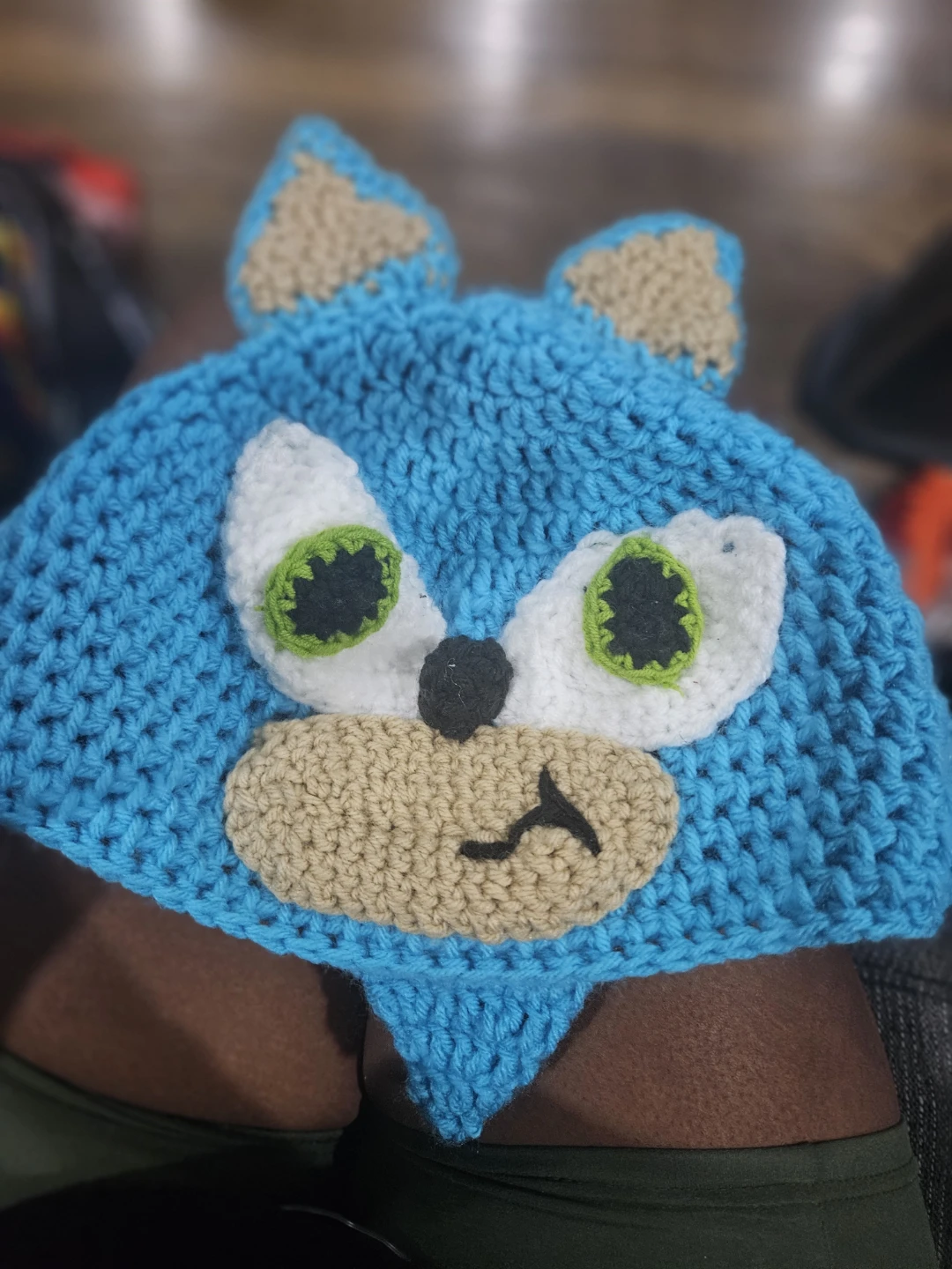 Handmade Crochet Sonic Character Hats - photo 3