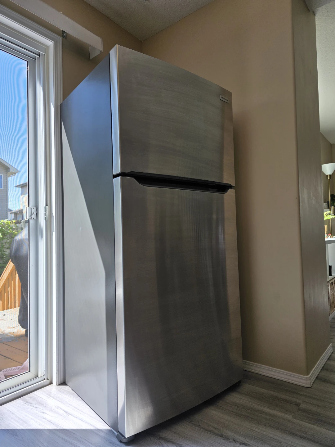 Frigidaire Stainless Steel Top Freezer Refrigerator - photo 2