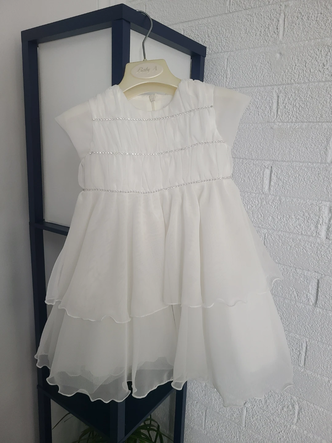 Baby Girl Baptism dress. Made in Italy. - photo 3