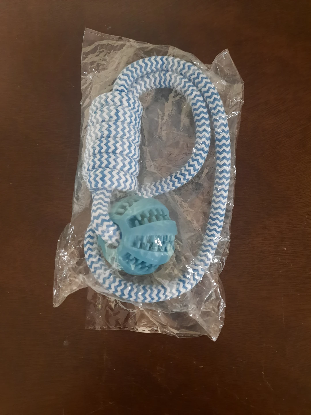 Dog Rope Toy with Chew Ball