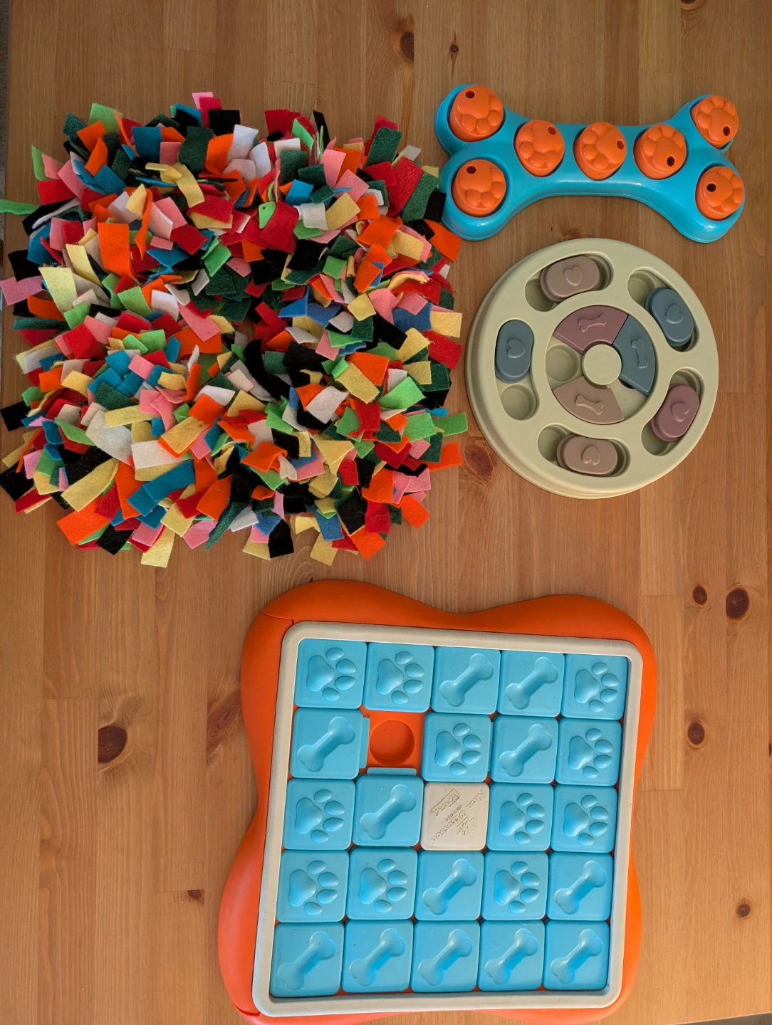 Dog Puzzle Toy Set