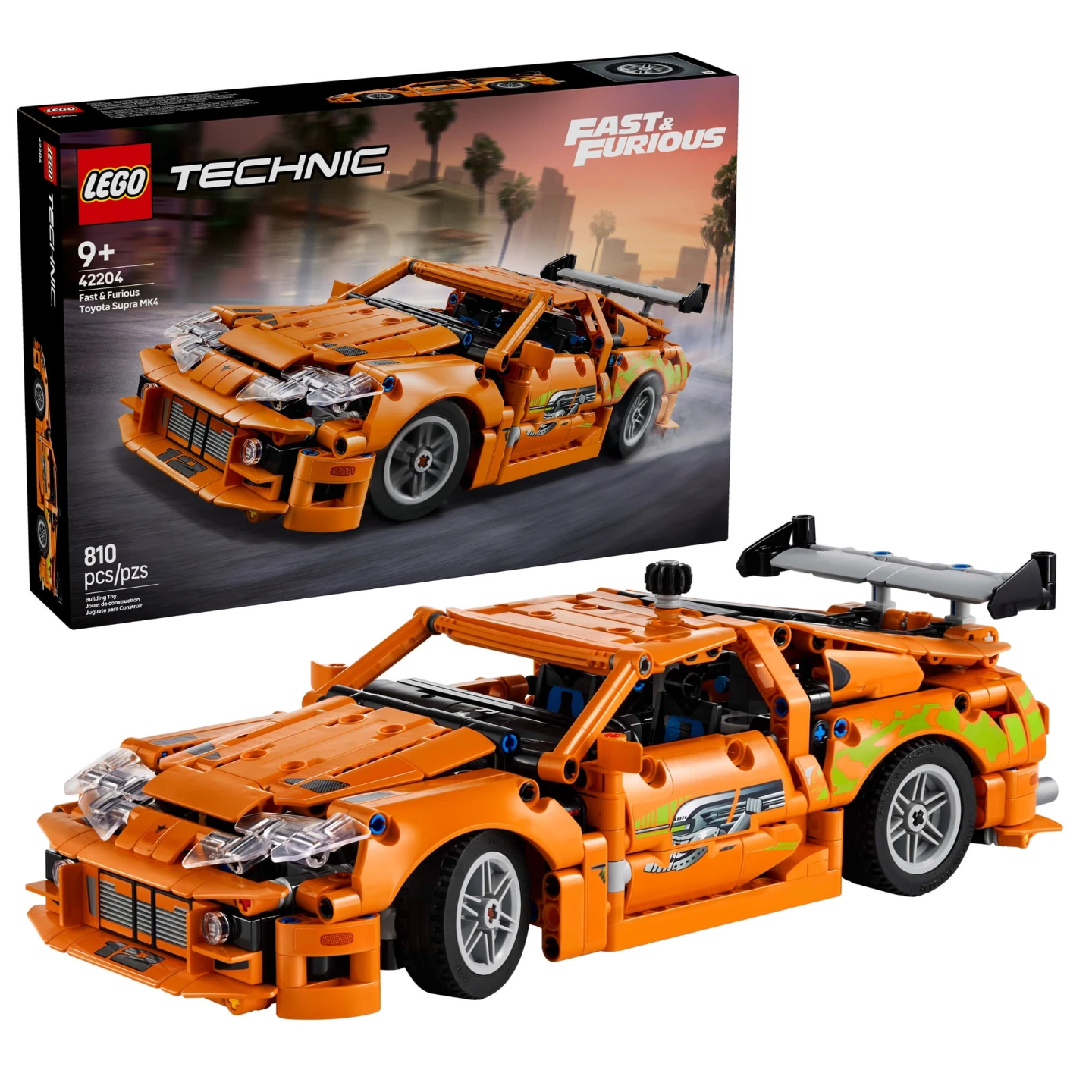 LEGO Technic Fast & Furious Toyota Supra MK4 Building Set 42111 - photo 3