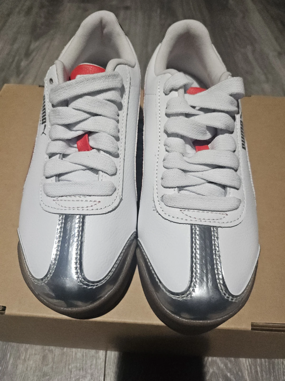 Puma Roma White Red Sneakers