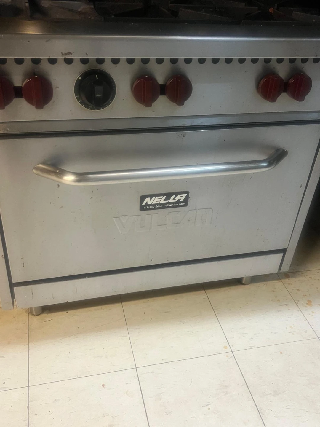 Vulcan Commercial Gas Range